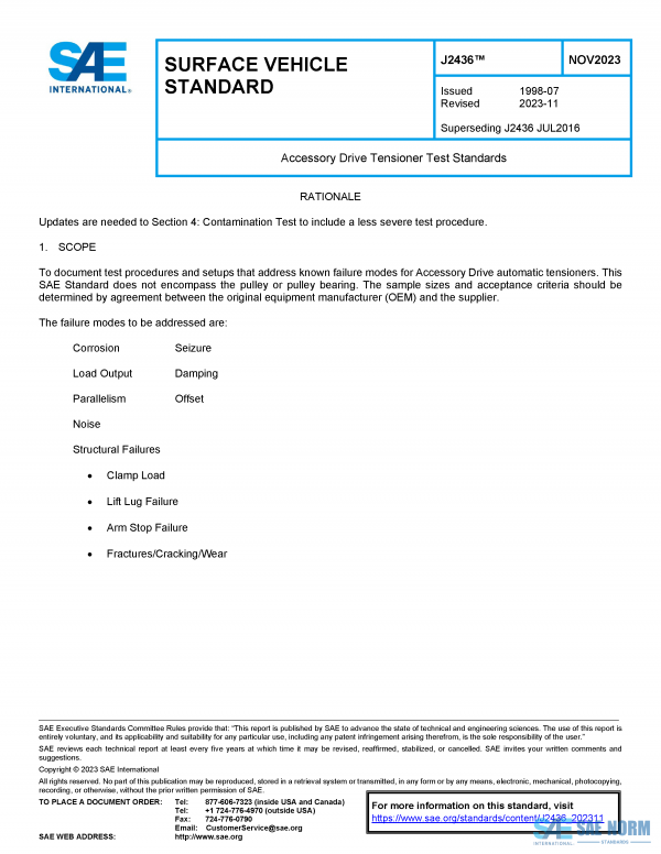 SAE J 2436 Series PDF