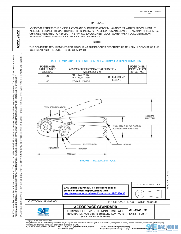 SAE AS 22520/22 Series PDF