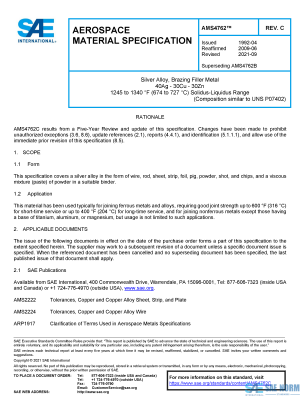 SAE AMS 4762 Series PDF
