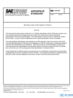 SAE AS 81366 Series PDF