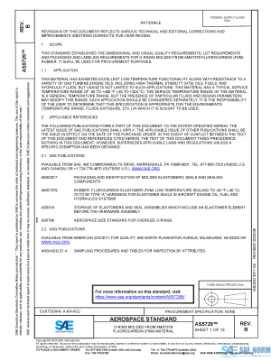 SAE AS 5729 Series PDF