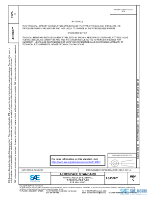 SAE AS 1368 Series PDF