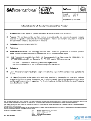 SAE J 1097 Series PDF