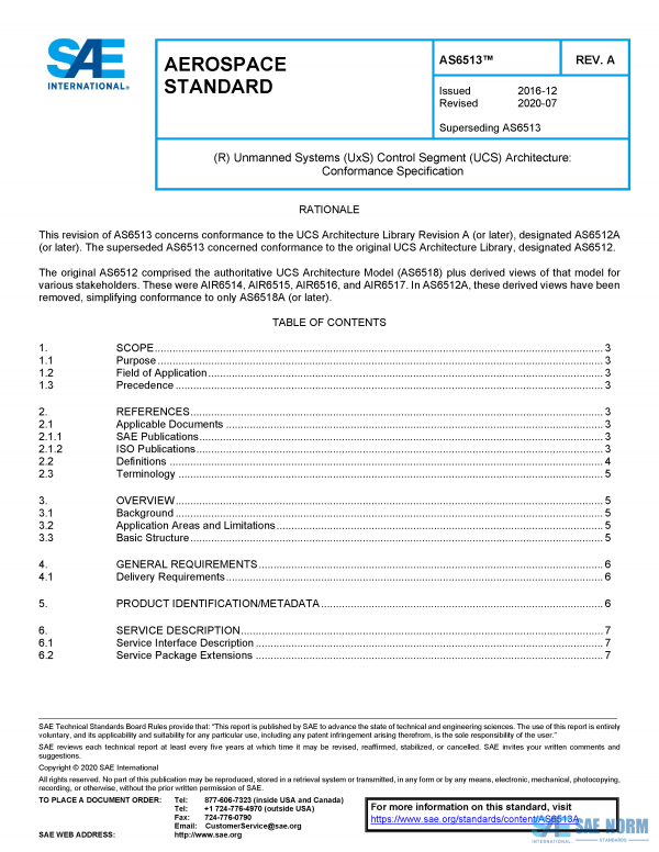 SAE AS 6513 Series PDF