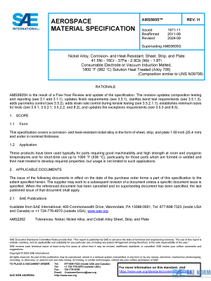 SAE AMS 5605 Series PDF
