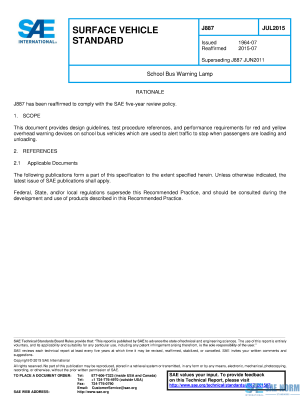 SAE J 887 Series PDF