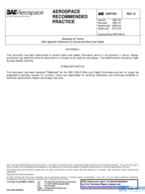SAE ARP 1931 Series PDF