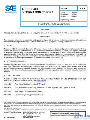 SAE AIR 5024 Series PDF
