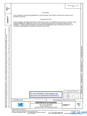 SAE AS 9201 Series PDF