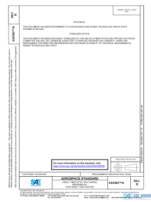 SAE AS 5382/6 Series PDF