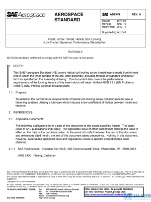 SAE AS 1349 Series PDF