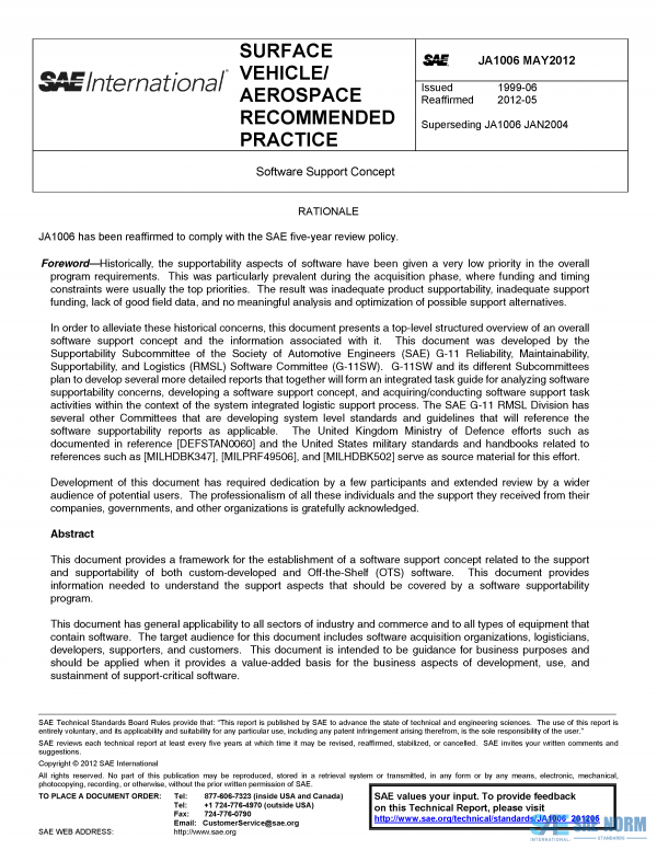 SAE JA 1006 Series PDF