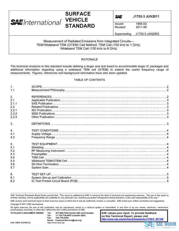 SAE J 1752/3 Series PDF