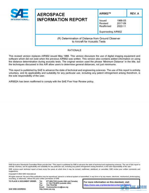 SAE AIR 902 Series PDF