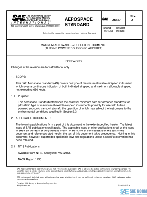 SAE AS 437 Series PDF