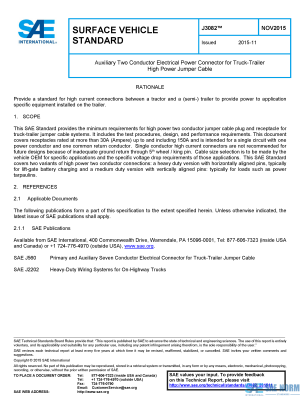 SAE J 3082 Series PDF