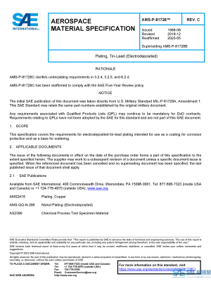 SAE AMSP 81728 Series PDF