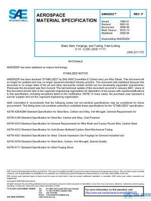 SAE AMS 5022 Series PDF