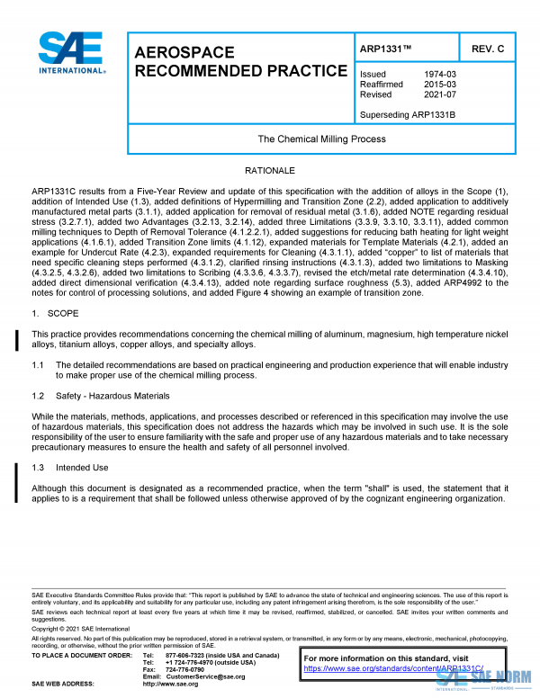 SAE ARP 1331 Series PDF