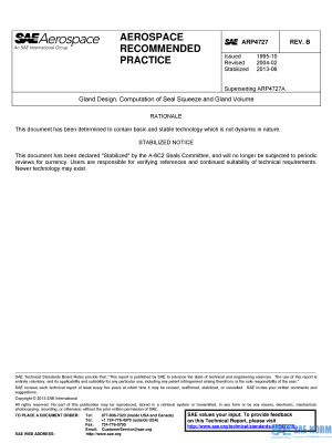 SAE ARP 4727 Series PDF