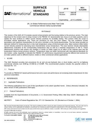 SAE J 2115 Series PDF