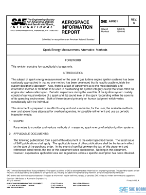 SAE AIR 951 Series PDF
