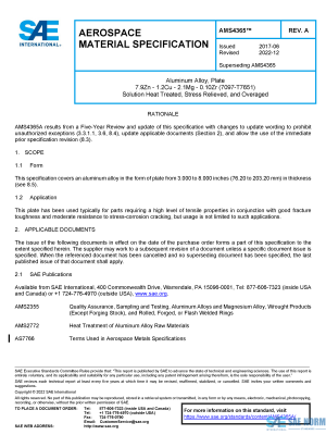SAE AMS 4365 Series PDF