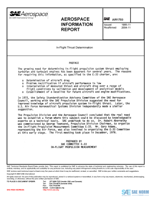 SAE AIR 1703 Series PDF