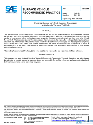 SAE J 651 Series PDF