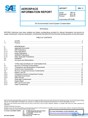 SAE AIR 1539 Series PDF