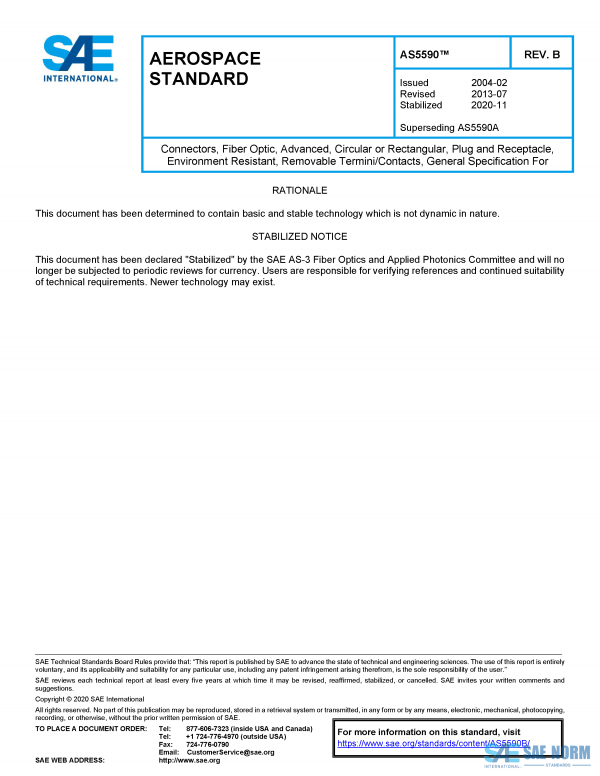 SAE AS 5590 Series PDF
