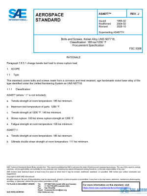 SAE AS 4877 Series PDF