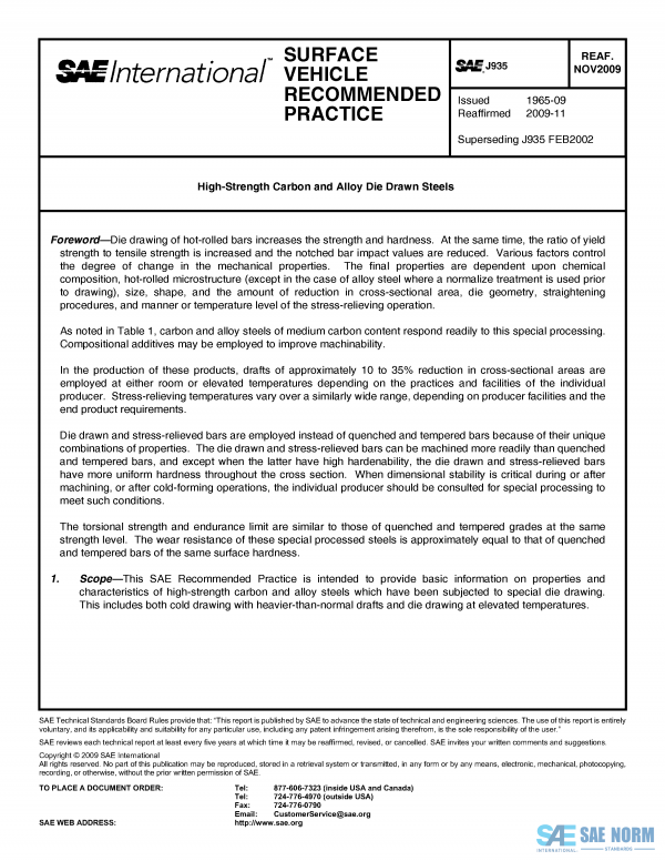 SAE J 935 Series PDF