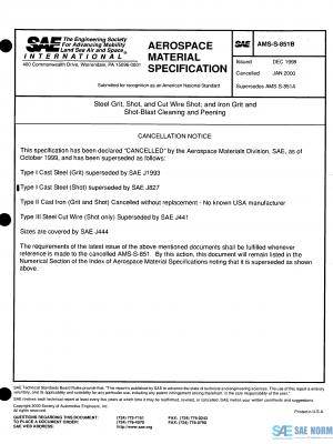 SAE AMSS 851 Series PDF