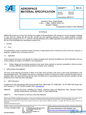SAE AMS 4477 Series PDF
