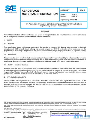 SAE AMS 2448 Series PDF