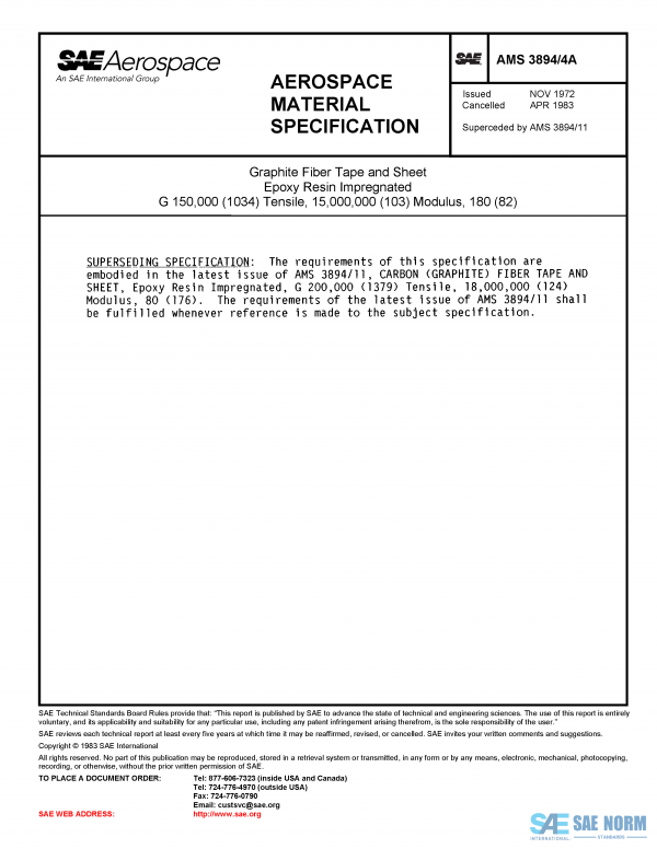 SAE AMS 3894/4 Series PDF