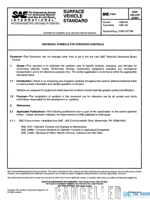 SAE J 1500 Series PDF