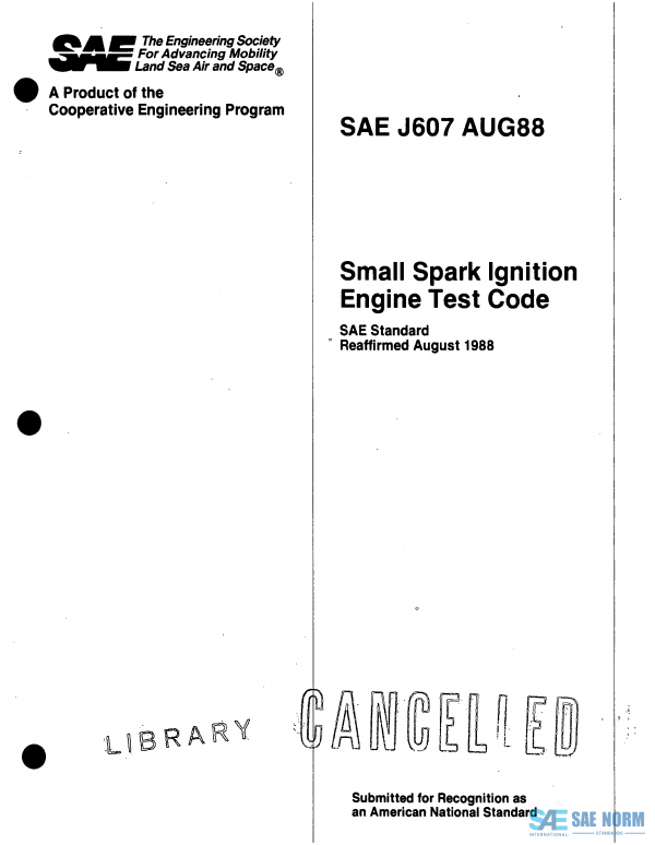 SAE J 607 Series PDF