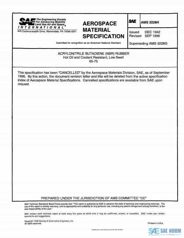 SAE AMS 3228 Series PDF