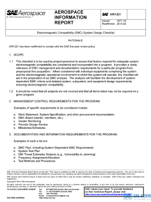 SAE AIR 1221 Series PDF