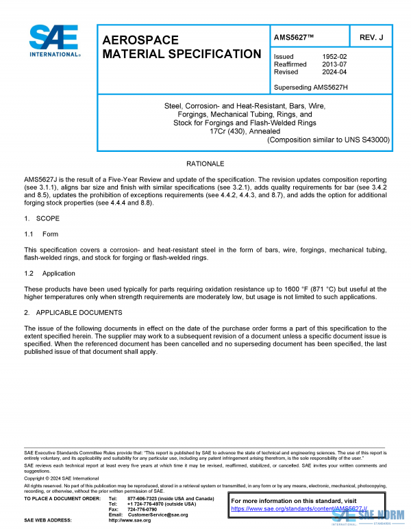 SAE AMS 5627 Series PDF