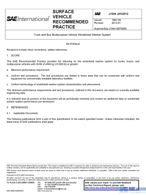 SAE J 1944 Series PDF
