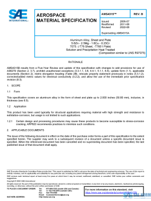 SAE AMS 4315 Series PDF