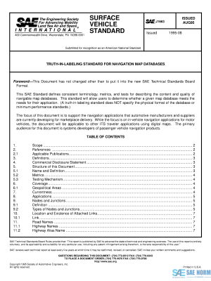 SAE J 1663 Series PDF