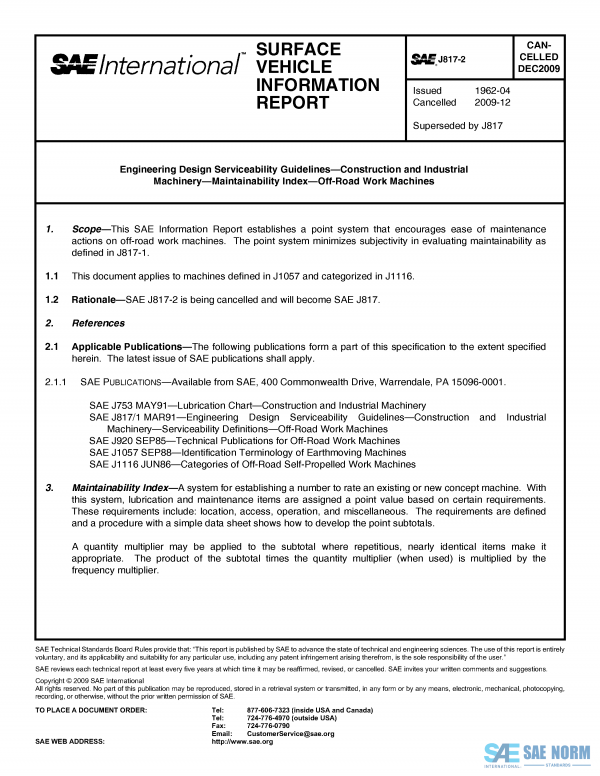 SAE J 817/2 Series PDF