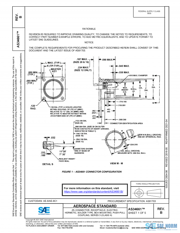 SAE AS 34661 Series PDF