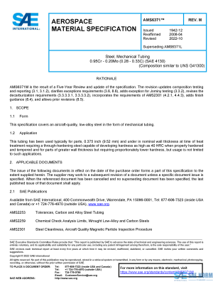 SAE AMS 6371 Series PDF