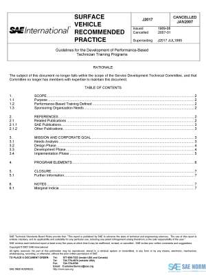 SAE J 2017 Series PDF