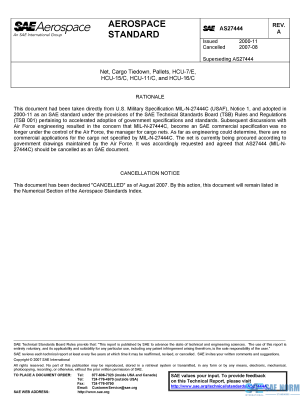 SAE AS 27444 Series PDF
